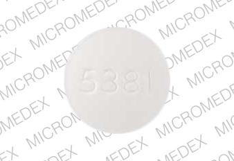 Methocarbamol 500 mg 5381 DAN DAN Back