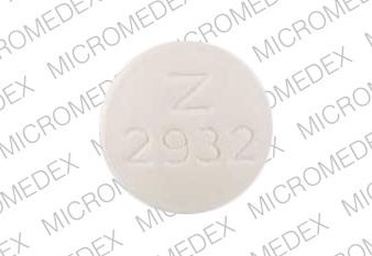 Methyldopa 500 mg Z 2932 Front