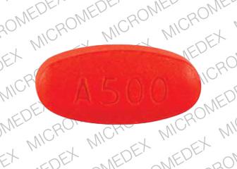 Darvocet a500 500 mg / 100 mg A500 A500 Back