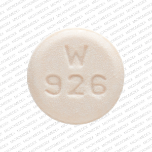 Enalapril maleate 20 mg W 926 Front