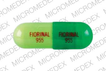 Fiorinal Aspirin 325 mg / Butalbital 50 mg / Caffeine 40 mg FIORINAL 955 FIORINAL 955 Front