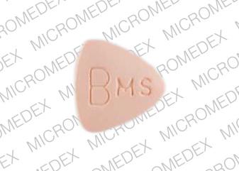 Pill BMS 1612 Pink Three-sided is Baraclude