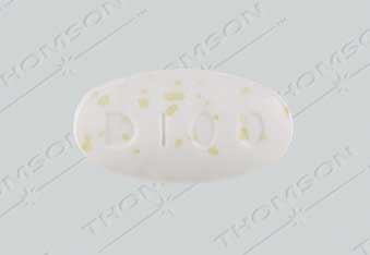 Pill D100 is Doryx 100 mg