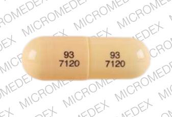 Pill 93 7120 93 7120 Beige Capsule-shape is Flutamide