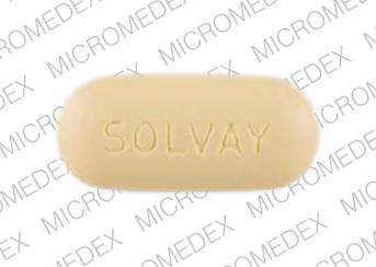 Teveten HCT 600 mg / 12.5 mg SOLVAY 5147 Front