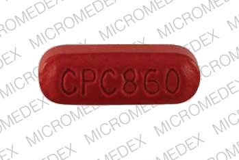 Phenazopyridine hydrochloride 200 mg CPC860 Front