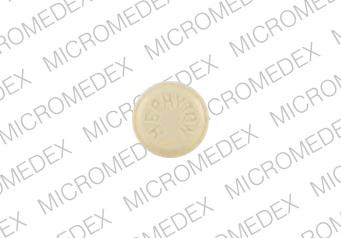 Pill MEPHYTON MSD 43 Yellow Round is Mephyton