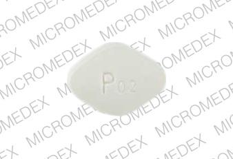 Pill P 02 on Mercaptopurine 50 MG