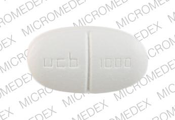 Keppra 1000 mg ucb 1000 Front