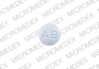 Amlodipine besylate 2.5 mg M A8 Front