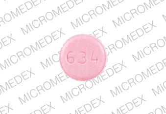 Lovastatin 20 mg R 634 Back