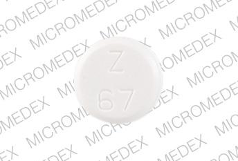 Atenolol 100 mg Z 67 Front