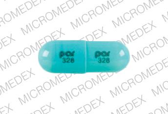 Pill par 328 par 328 Blue Capsule/Oblong is Propranolol Hydrochloride Extended Release