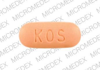 Niaspan 500 mg KOS 500 Back