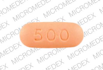 Pill KOS 500 Orange Capsule-shape is Niaspan