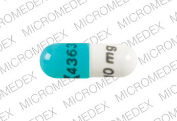 Fluoxetine hydrochloride 10 mg Logo 4363 10 mg Front