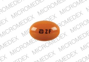 Pill LOGO ZF Orange Oval is Zemplar