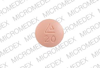 Pill Logo 20 533 Pink Round is Quinapril Hydrochloride