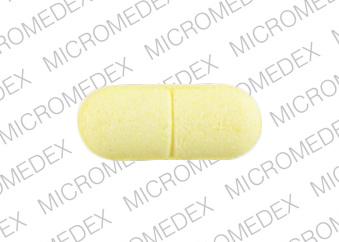 Pill RESCON JR White & Yellow Capsule/Oblong is Rescon-Jr