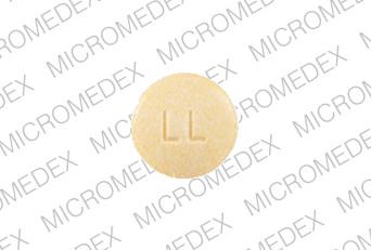 Hydrochlorothiazide and lisinopril 12.5 mg / 20 mg B02 LL Front