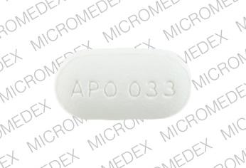 Pentoxifylline ER 400 mg APO033 Front