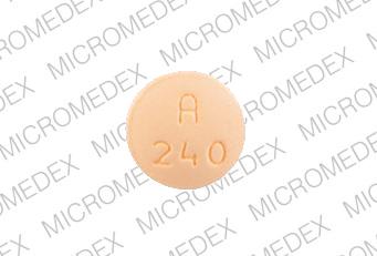Quinaretic 25 mg / 20 mg A 240 Front