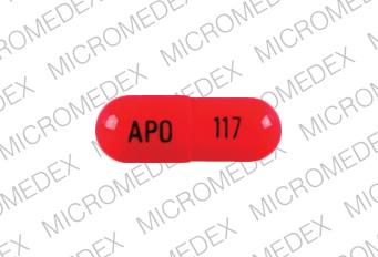 Terazosin hydrochloride 5 mg APO 117 Front