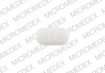 Doxazosin mesylate 2 mg APO 094 Front