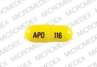 Terazosin hydrochloride 2 mg APO 116 Front