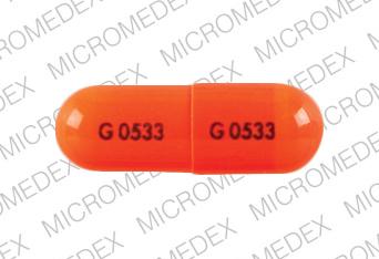 Fenofibrate (micronized) 200 mg G 0533 G 0533 Front