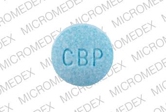 Pill CBP Blue Round is Deconsal II