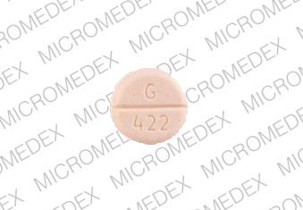 Midodrine hydrochloride 5 mg G 422 Front
