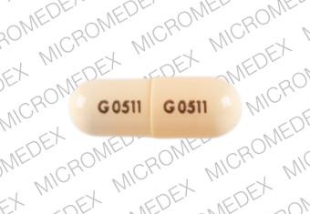 Fenofibrate (micronized) 67 mg G 0511 G 0511 Front