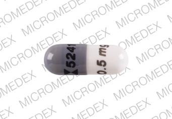 Anagrelide hydrochloride 0.5 mg Logo 5241 0.5 mg Front