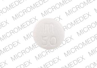 Metoprolol succinate extended-release 50 mg m 50 Front