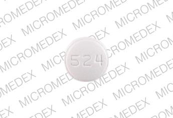 Bisoprolol fumarate 10 mg M 524 Front