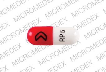 Pill > RP 5 White Capsule/Oblong is Ramipril