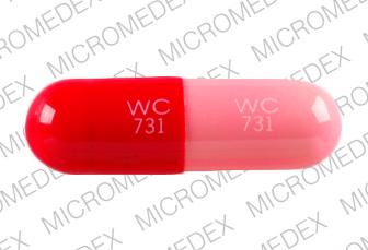 Amoxicillin 500 mg WC 731 WC 731 Front