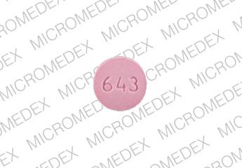 Metolazone 2.5 mg 643 2 1/2 Front
