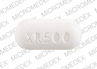 Metformin hydrochloride extended release 500 mg APO XR500 Back