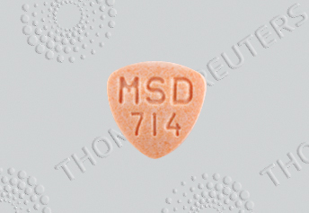 Pill MSD714 Orange Three-sided is Vasotec