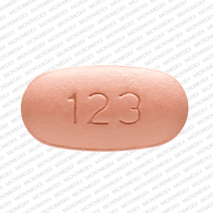 Atripla efavirenz 600mg /  emtricitabine 200mg / tenofovir disoproxil fumarate 300mg 123 Front