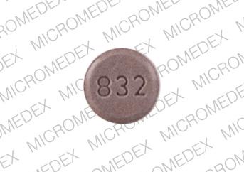 Pill 832 WRF 3 Beige Round is Jantoven