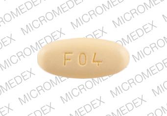 Quinapril hydrochloride 40 mg LU F04 Front