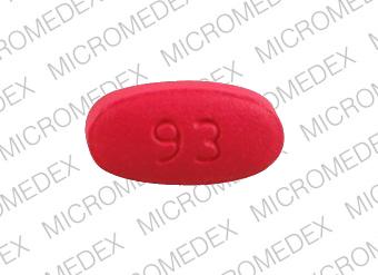 Pill 93 7146 Pink Oval is Azithromycin Monohydrate