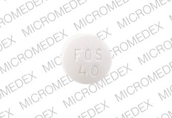 Fosinopril sodium 40 mg APO FOS 40 Front