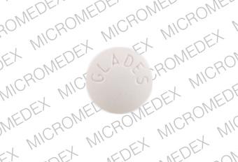 Pill 2817 GLADES White Round is Hydrocortisone