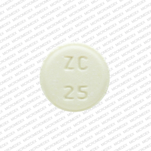 Meloxicam 7.5 mg ZC 25 Front