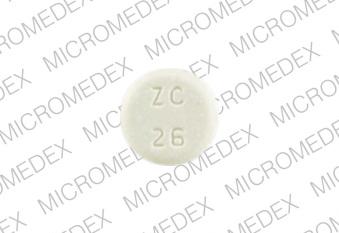 White pill pill klonopin c26