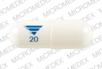 Pill Imprint Logo 20 (Zegerid 20 mg / 1100 mg)